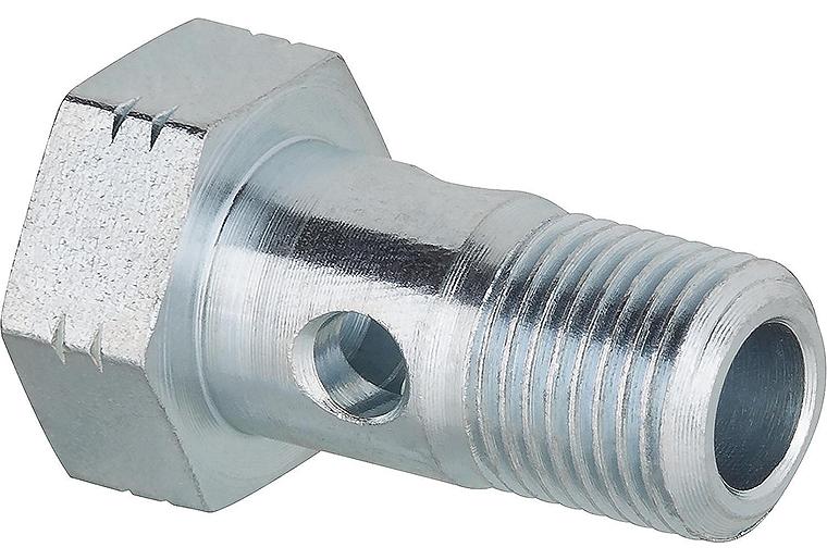 Hohlschraube R 1/8"a. für Schlauch 10 mm Ring