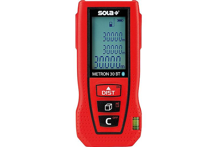 Laser-Entfernungsmesser Sola® Metron 30 BT Laser-Entfernungsmesser Sola® Metron 30 BT