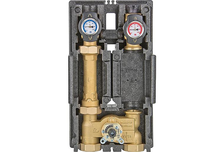 Heizkreisset K34 Heat Bloc DN 32(1 1/4") 3-Wege-Mischer, Bypass 0-50% Heizkreisset K34 Heat Bloc DN 32(1 1/4") 3-Wege-Mischer, Bypass 0-50%