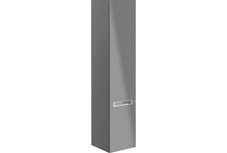 Hochschrank Subway 2.0,2 Türen Anschlag links,Glossy Grey LxBxH 370x350x1650mm
