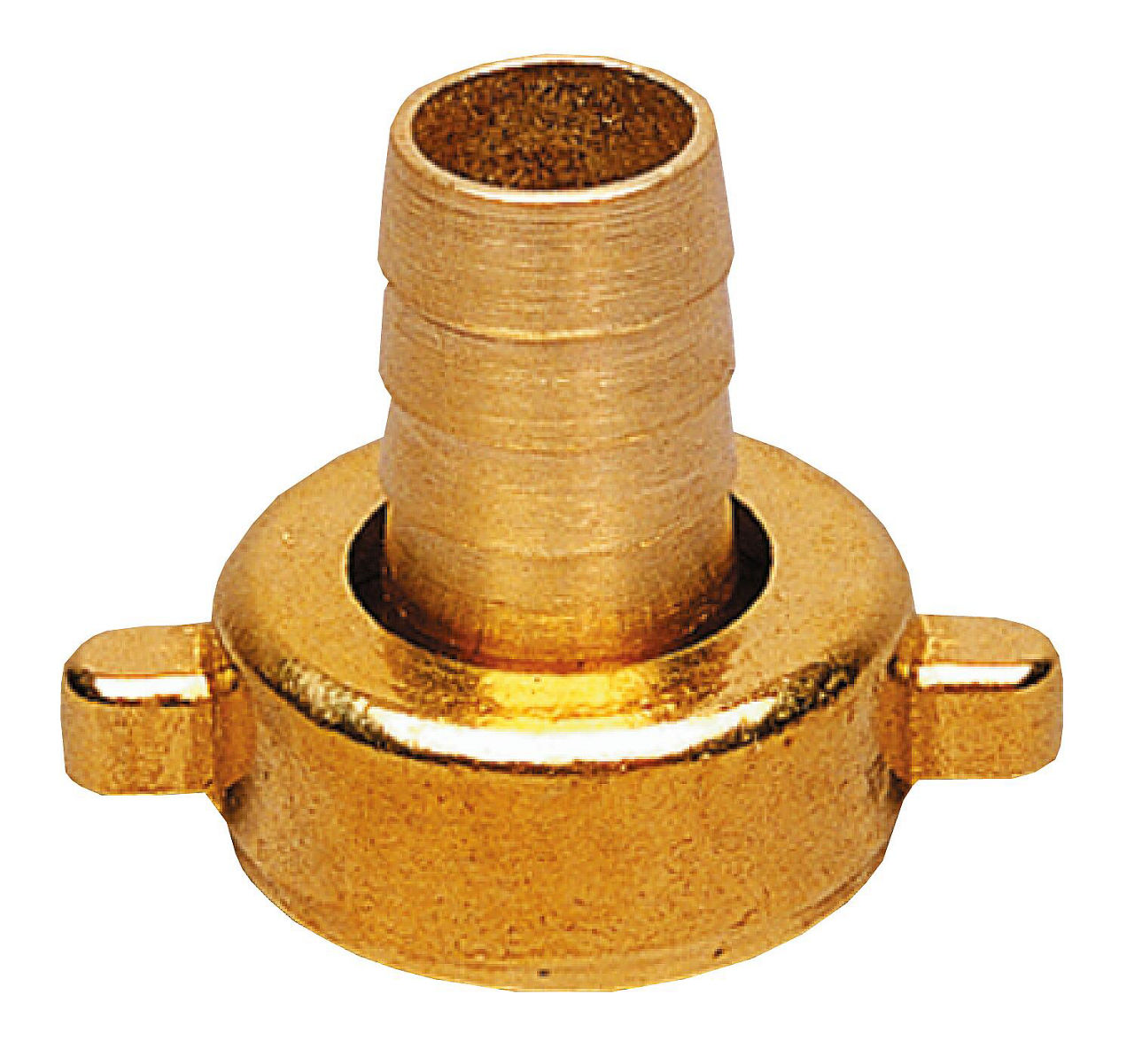 2/3 Schlauchverschraubung Mutterteil, flachdichtend Innengew. R 3/4" IG x 3/8" Tülle