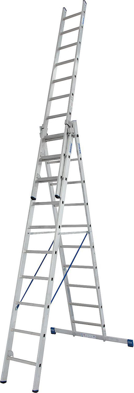 Vielzweckleiter KRAUSE STABILO 3x10 Sprossen mit Treppenfunktion Vielzweckleiter KRAUSE STABILO 3x10 Sprossen mit Treppenfunktion