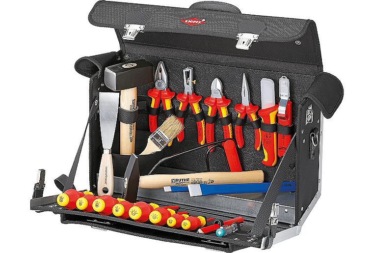 VDE-Werkzeugkoffer Elektro 24-teilig Abmessung: 420x250x160 mm