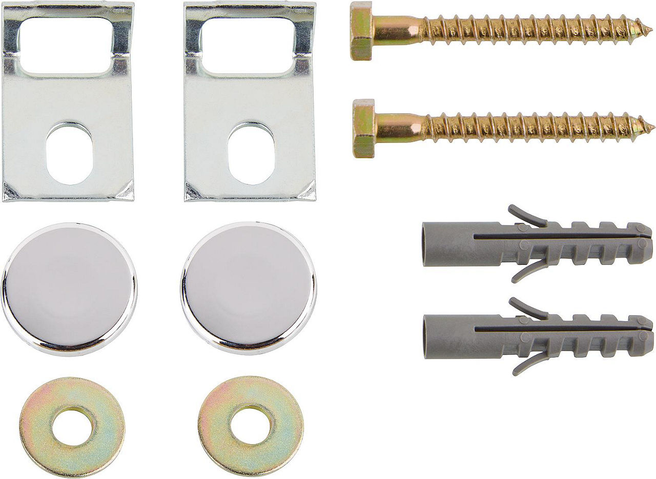 Urinal-Befestigungs-Set Geberit mit Abdeckkappen verchromt Kerafix Urinal-Befestigungs-Set Geberit mit Abdeckkappen verchromt Kerafix