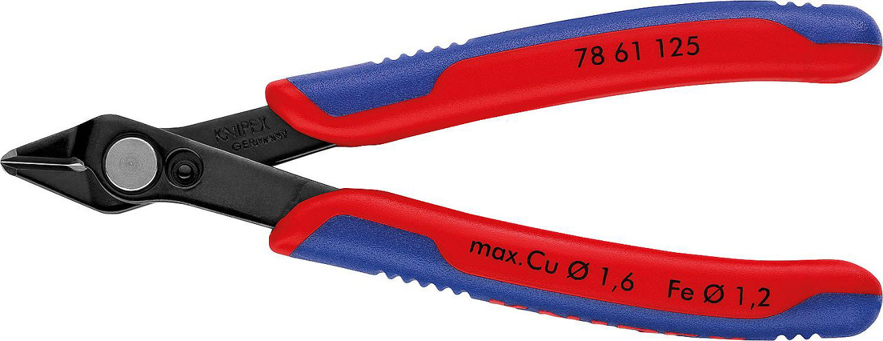 Electronic Super-Knips 64HRC Spezial-Werkzeugstahl brüniert Länge 125mm Electronic Super-Knips 64HRC Spezial-Werkzeugstahl brüniert Länge 125mm