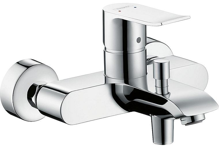 AP-Wannenmischer Hansgrohe Metris Ausladung 181 mm chrom AP-Wannenmischer Hansgrohe Metris Ausladung 181 mm chrom