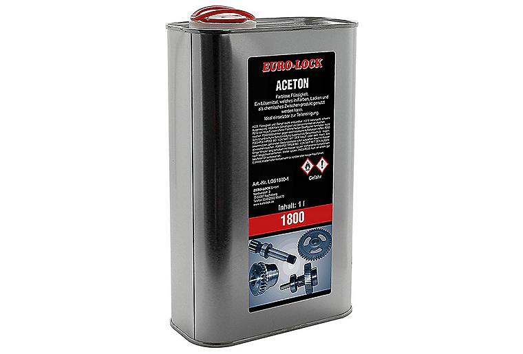 Aceton EURO-LOCK LOS 1800, 1l Kanister Aceton EURO-LOCK LOS 1800, 1l Kanister
