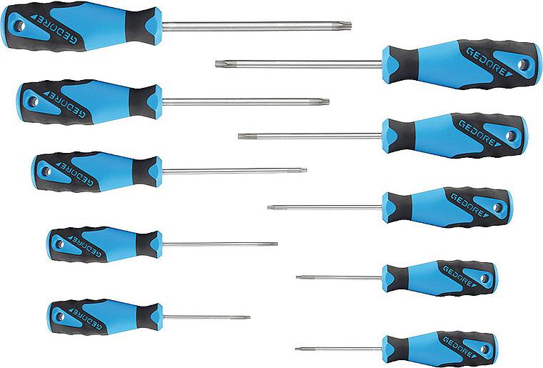 Schraubendrehersatz Gedore Torx 10-teilig T7-T40