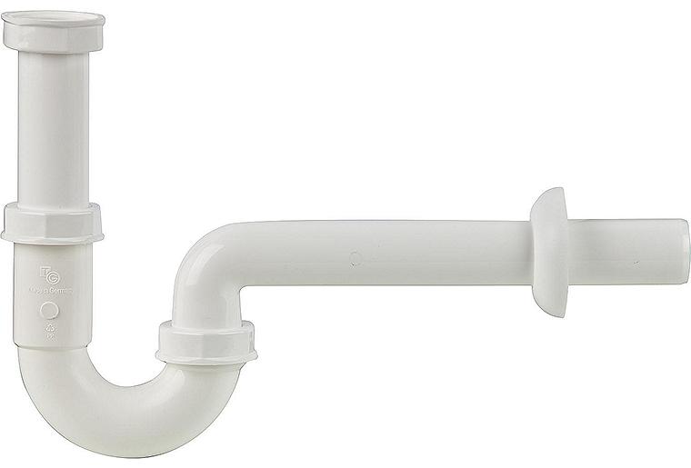 Röhrengeruchverschluss 11/4", Wandrohr L = 220 mm, Verstellrohr L = 140 mm, Ø 32 mm Röhrengeruchverschluss 11/4", Wandrohr L = 220 mm, Verstellrohr L = 140 mm, Ø 32 mm