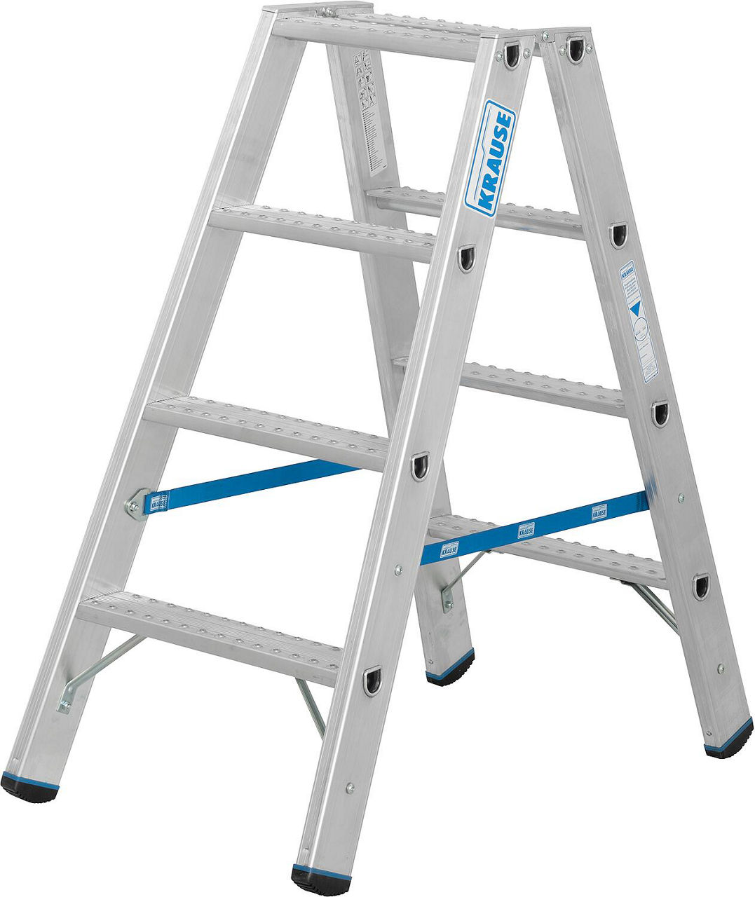 Doppelleiter Krause Stabilo 2x4 rutschhemmende Stufen Doppelleiter Krause Stabilo 2x4 rutschhemmende Stufen