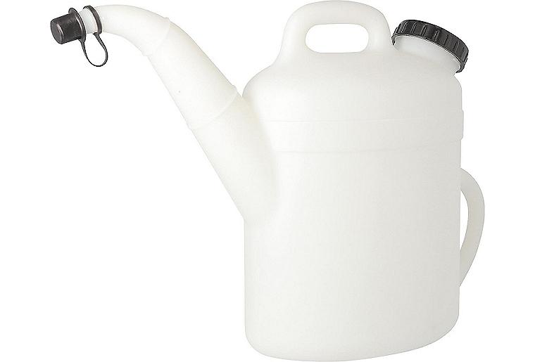 Öl-und Kühlwasserkanne 11 ltr., aus Polyethylen Öl-und Kühlwasserkanne 11 ltr., aus Polyethylen