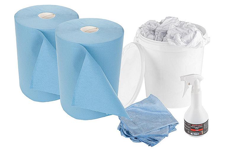 Reinigungstuch-Set, 4-teilig