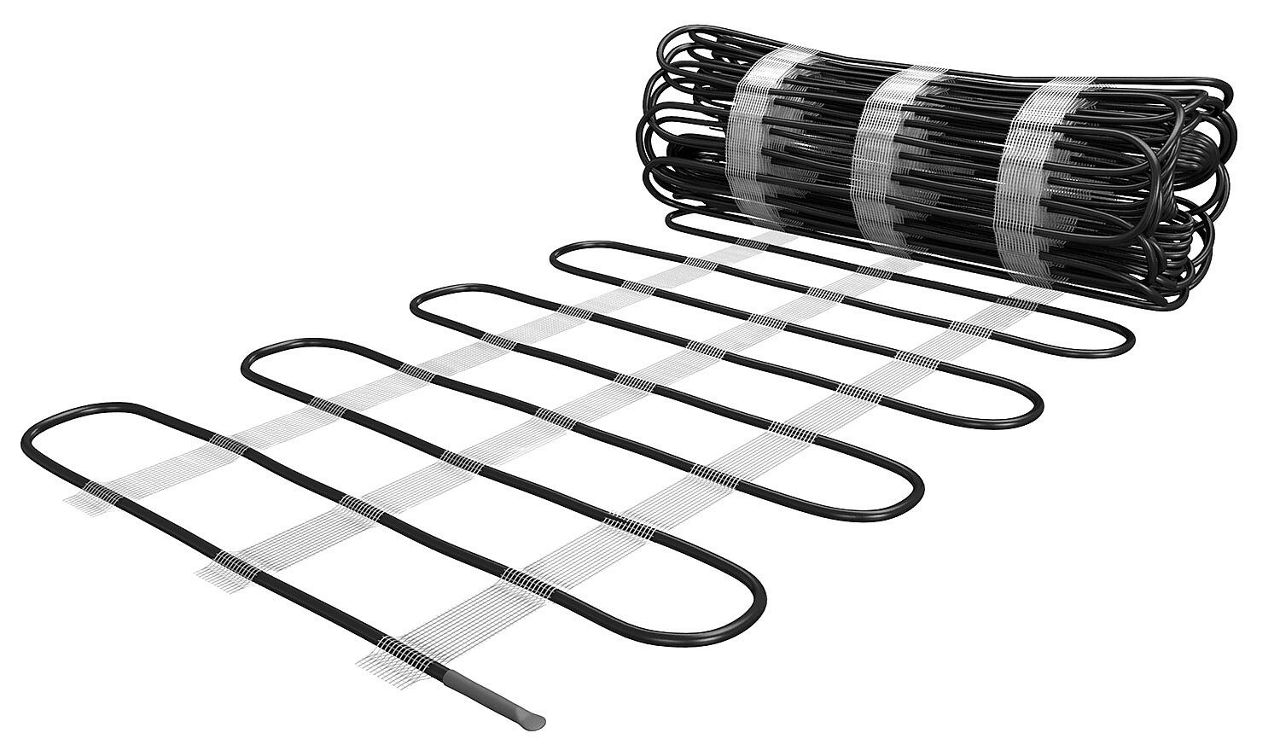 Eis/Schneeschmelz-Heizmatte für Freiflächen in Beton/Sandeinbau 2400W/16x0,5m=8m²/230V Eis/Schneeschmelz-Heizmatte für Freiflächen in Beton/Sandeinbau 2400W/16x0,5m=8m²/230V