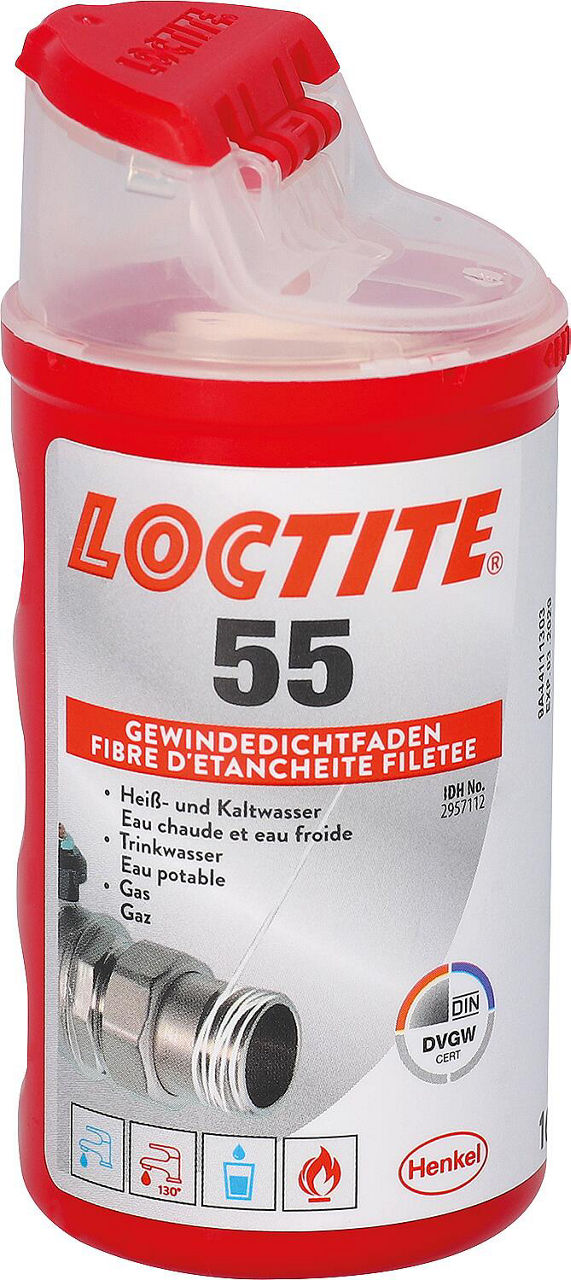 Gewindedichtfaden LOCTITE 55, 160m Gewindedichtfaden LOCTITE 55, 160m