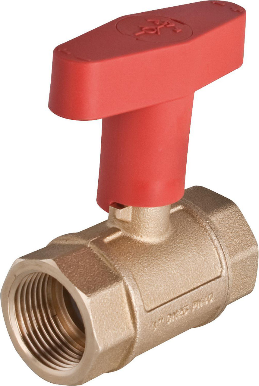 Solarkugelhahn 1`` IG mit Schwerkraftbremse Iso-T-Griff