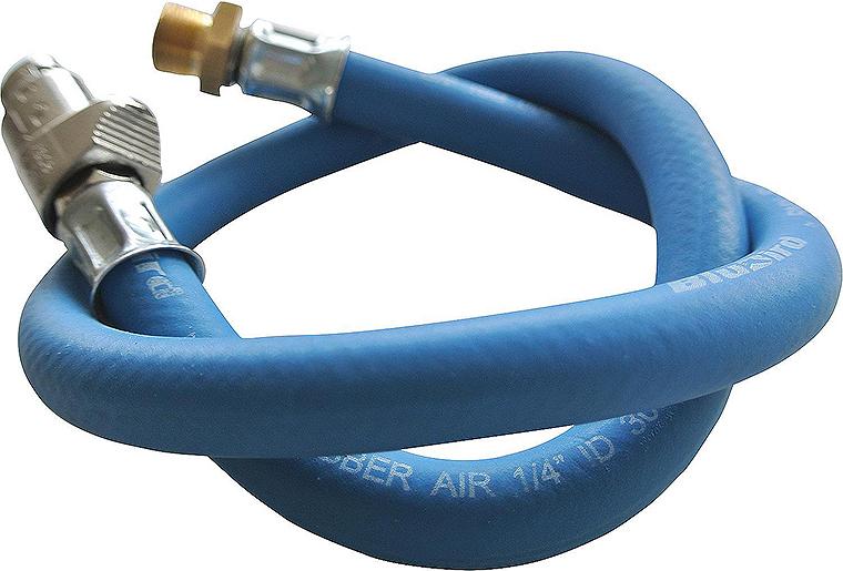 Reifenfüllmesserschlauch mit DN 8 (1/4") Anschluss und Quick Stecker