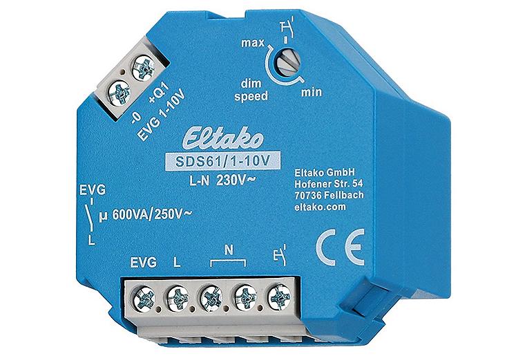 1-10V Steuer-Dimmerschalter SDS61/1-10V Eltako 1-10V Steuer-Dimmerschalter SDS61/1-10V Eltako