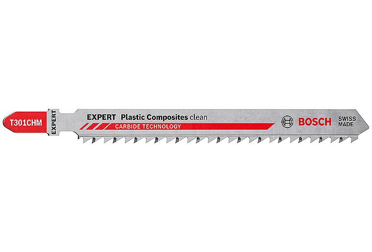 Stichsägeblätter-Set BOSCH® EXPERT T301CHM Länge 117 mm, für Kunststoff VPE 3 Stück Stichsägeblätter-Set BOSCH® EXPERT T301CHM Länge 117 mm, für Kunststoff VPE 3 Stück