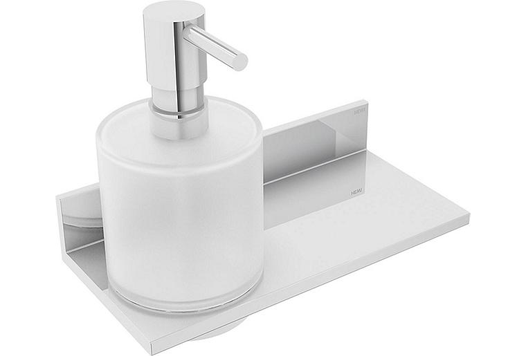 Seifenspender Hewi System 900 Q mit Ablage u. Halter, chrom