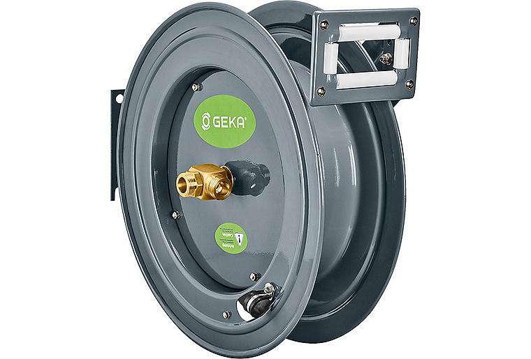 Geka plus auto.Schlauchaufroller "PA20", Stahl pulverbeschichtet für 20m 3/4" Geka plus auto.Schlauchaufroller "PA20", Stahl pulverbeschichtet für 20m 3/4"