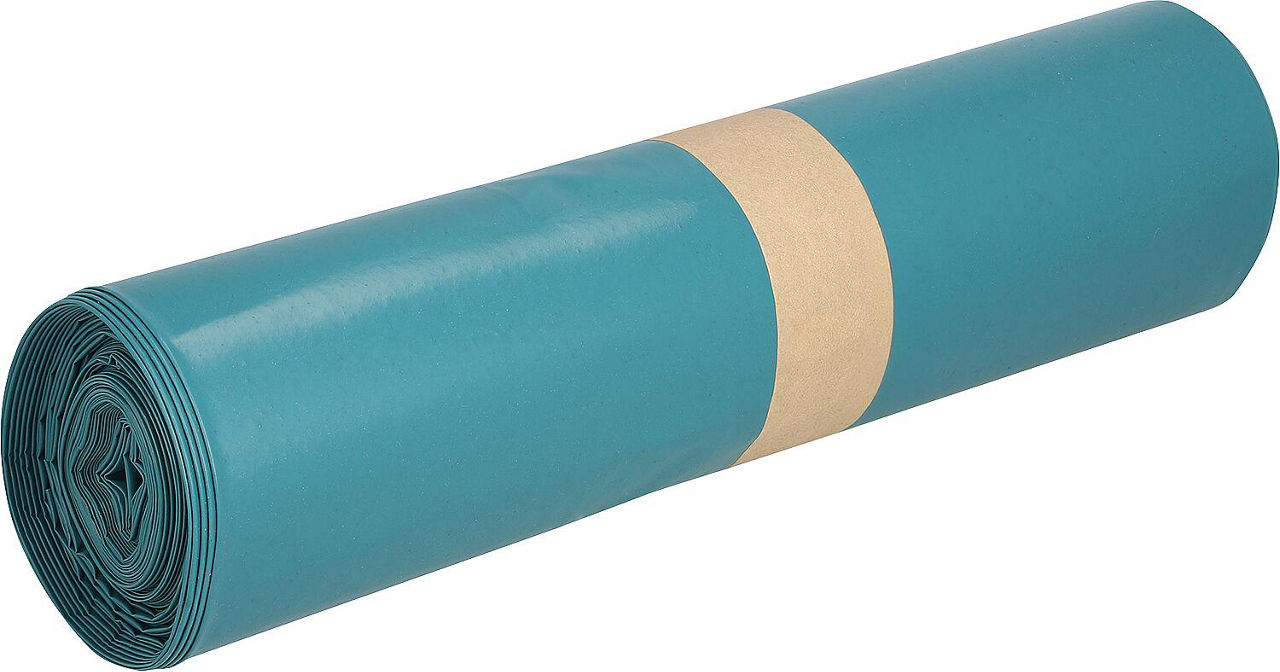 Abfallsack Premium 120 Ltr. Größe 700x1100, 78my1 Rolle = 15 Stk