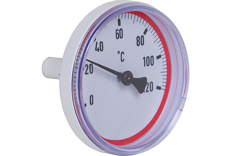 Thermometer rot für Heizkreisset DN20 Thermometer rot für Heizkreisset DN20
