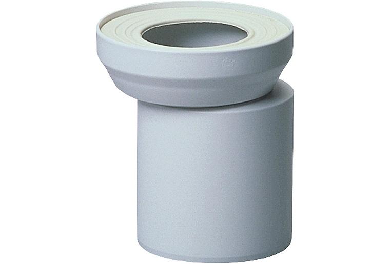 WC-Exzenterstutzen DN100 weiß WC-Exzenterstutzen DN100 weiß
