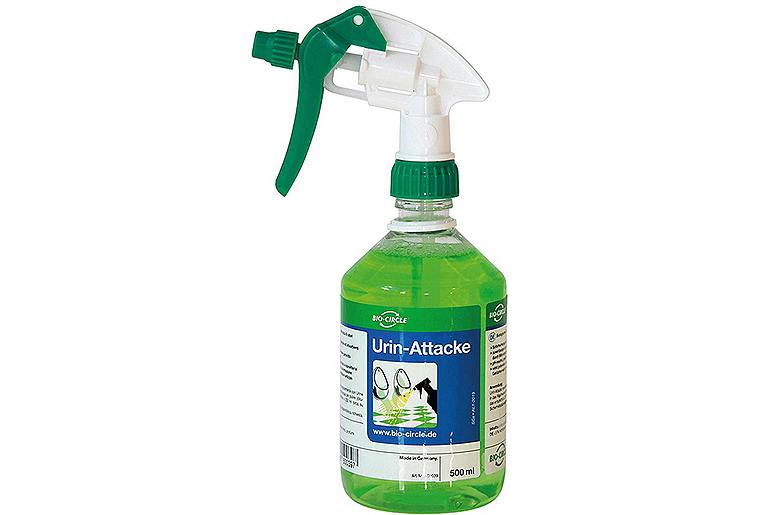 Urinalreiniger BIO-CIRCLE Urin-Attacke 500 ml Handzerstäuber Urinalreiniger BIO-CIRCLE Urin-Attacke 500 ml Handzerstäuber