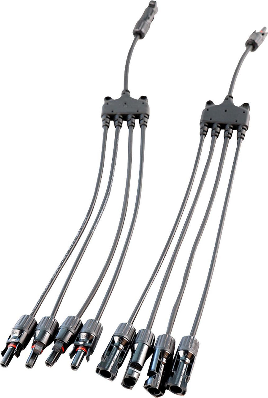 4-fach MC4 Parallelstecker (Paar), l=1,2m 4-fach MC4 Parallelstecker (Paar), l=1,2m