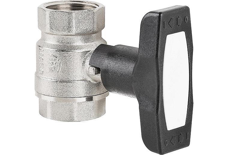 Isolier-T Kugelhahn, Typ G DN20 (3/4") IG PN16, voller Durchgang