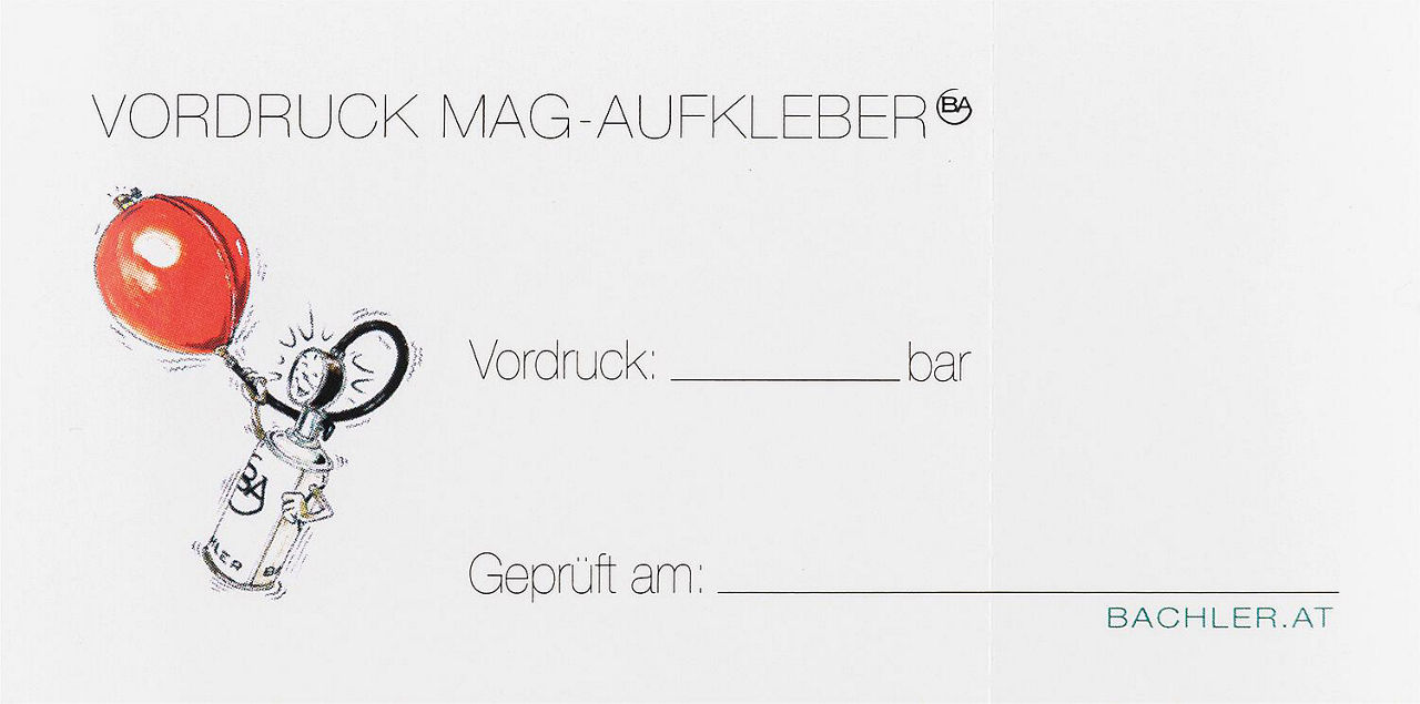 Hinweisplakette Vordruck MAG, 100 x 50 mm, 25 Stück Hinweisplakette Vordruck MAG, 100 x 50 mm, 25 Stück