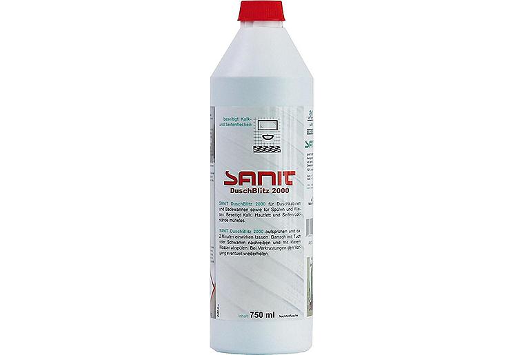 Duschkabinen-Reiniger SANIT DuschBlitz 2000, 750ml Nachfüllflasche