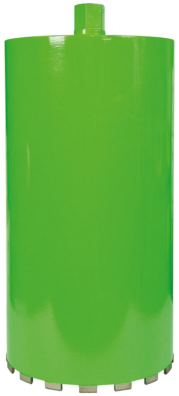 Diamant-Nass-Bohrkrone Eibenstock 1 1/4", Ø 250mm, Länge: 450mm, 16 Segmente Diamant-Nass-Bohrkrone Eibenstock 1 1/4", Ø 250mm, Länge: 450mm, 16 Segmente