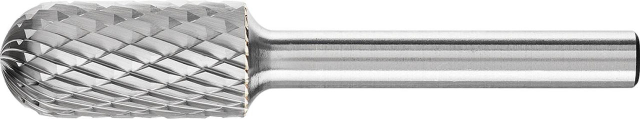 Hartmetallfräser PFERD zylindrisch Kugelkopf, Zahnung 3 Ø 12,0mm, Schaft:6mm, L: 65mm Hartmetallfräser PFERD zylindrisch Kugelkopf, Zahnung 3 Ø 12,0mm, Schaft:6mm, L: 65mm