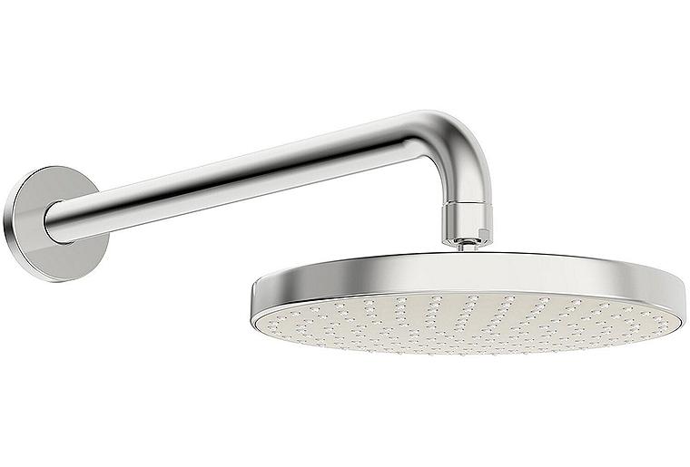 Kopfbrause Hansa Hansabasicjet 1 Strahlart Ø: 200 mm chrom inkl. Wandanschlussrohr Ausld. 348 mm Kopfbrause Hansa Hansabasicjet 1 Strahlart Ø: 200 mm chrom inkl. Wandanschlussrohr Ausld. 348 mm