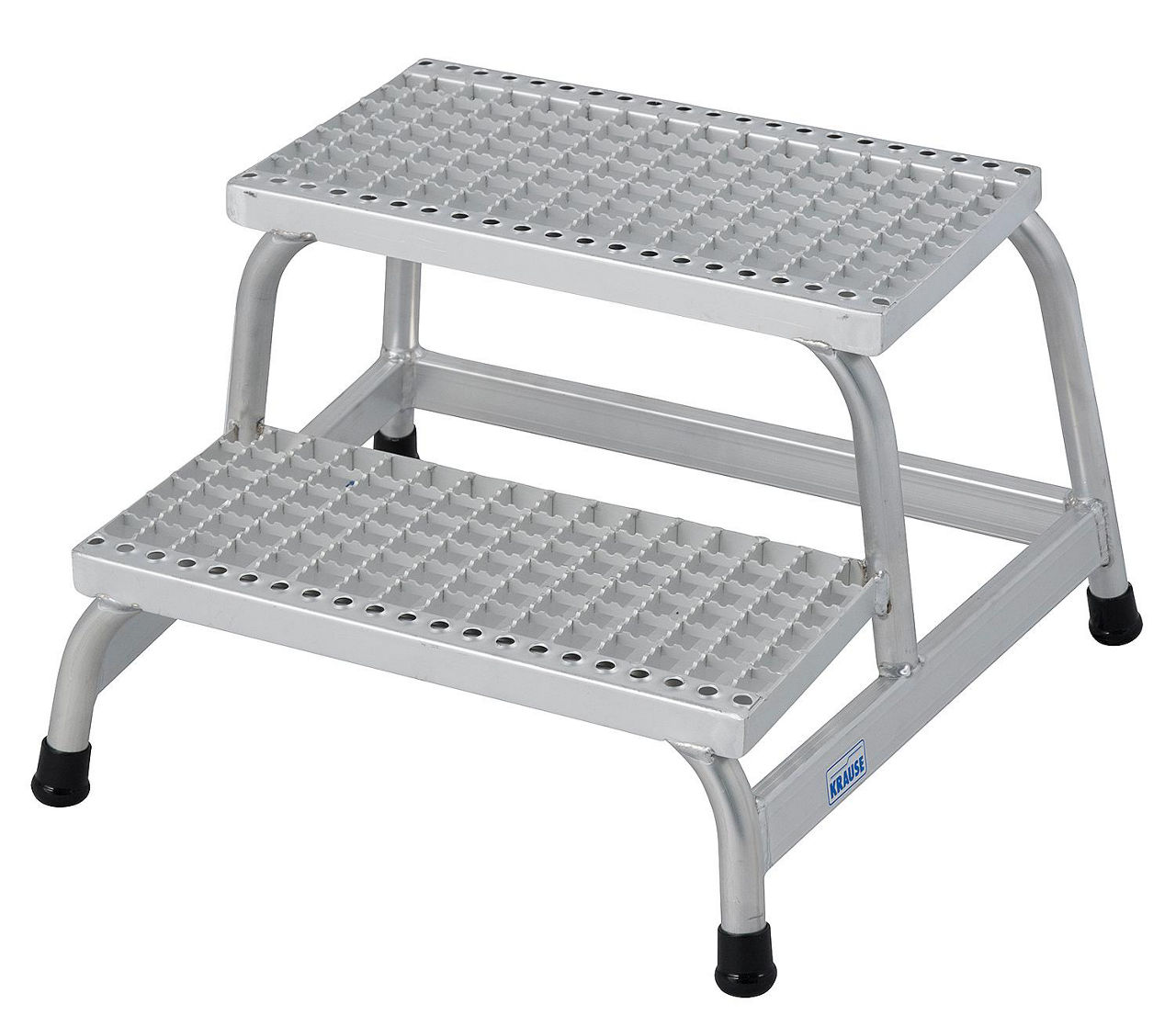 MontageTritt Krause mit Gitterroststufen, 1x2 Stufen,805324 MontageTritt Krause mit Gitterroststufen, 1x2 Stufen,805324