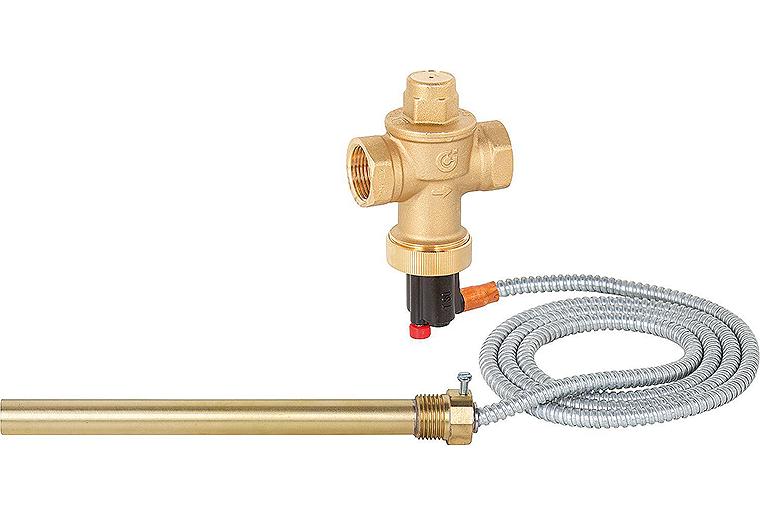 Thermische Ablaufsicherung Typ 543, DN20(3/4"), Kapillarrohrlänge 1,3 m Thermische Ablaufsicherung Typ 543, DN20(3/4"), Kapillarrohrlänge 1,3 m