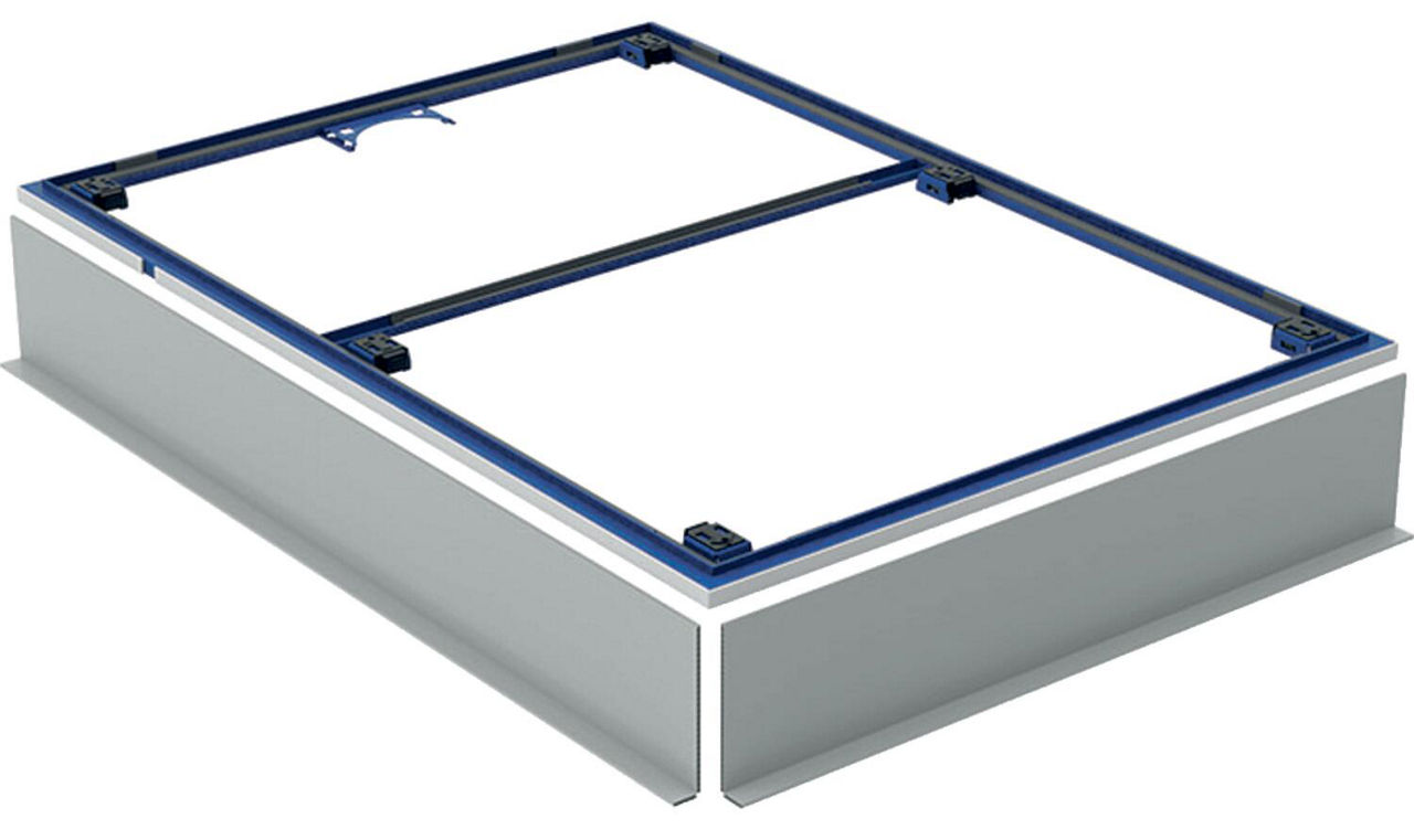 Geberit Installationsrahmen für Setaplano Duschwanne bis 1000mm, für 4 Füße,900x900 mm