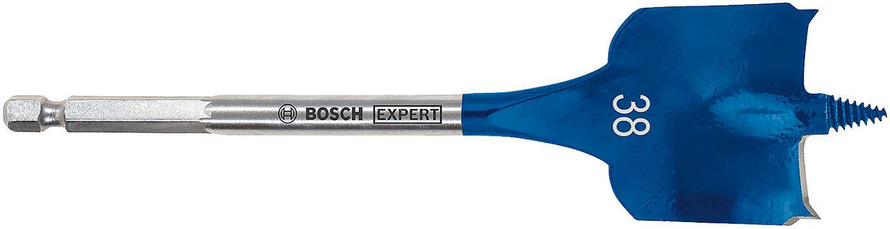 Flachfräsbohrer BOSCH® EXPERT SELFCUT Speed Ø 38,0 x 152 mm mit 1/4" Sechskantaufnahme Flachfräsbohrer BOSCH® EXPERT SELFCUT Speed Ø 38,0 x 152 mm mit 1/4" Sechskantaufnahme