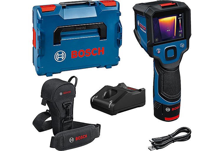 Wärmebildkamera BOSCH 12V GTC 12V-450-13 mit 2,0 Ah Akku und Ladegerät