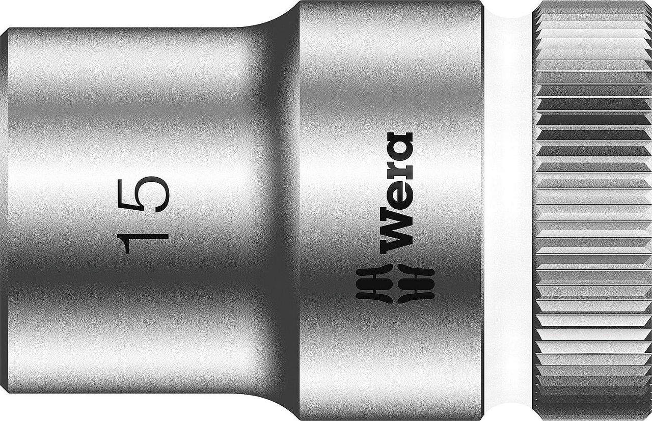 Außensechskant-Steckschlüsseleinsatz Wera 8790 HMC mit 1/2"-Antrieb, metrisch, kurz, SW 15,0 x 37 mm Außensechskant-Steckschlüsseleinsatz Wera 8790 HMC mit 1/2"-Antrieb, metrisch, kurz, SW 15,0 x 37 mm