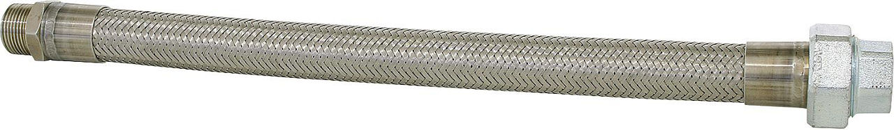 Ringwellschlauchleitung aus Edelstahl mit Gewindeanschlüssen R 1 1/4" Länge 500 mm Ringwellschlauchleitung aus Edelstahl mit Gewindeanschlüssen R 1 1/4" Länge 500 mm