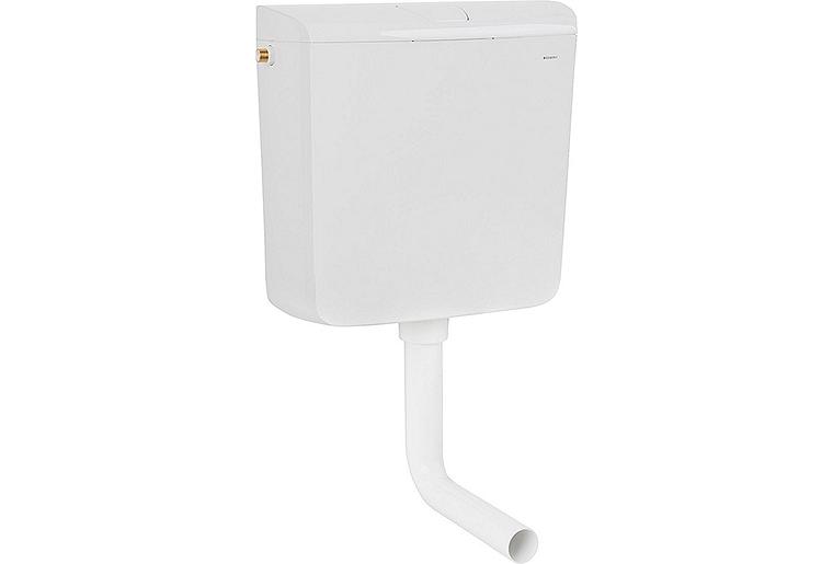Aufputz-Spülkasten Geberit AP 110, Start-/Stop- Taste, weiß Aufputz-Spülkasten Geberit AP 110, Start-/Stop- Taste, weiß