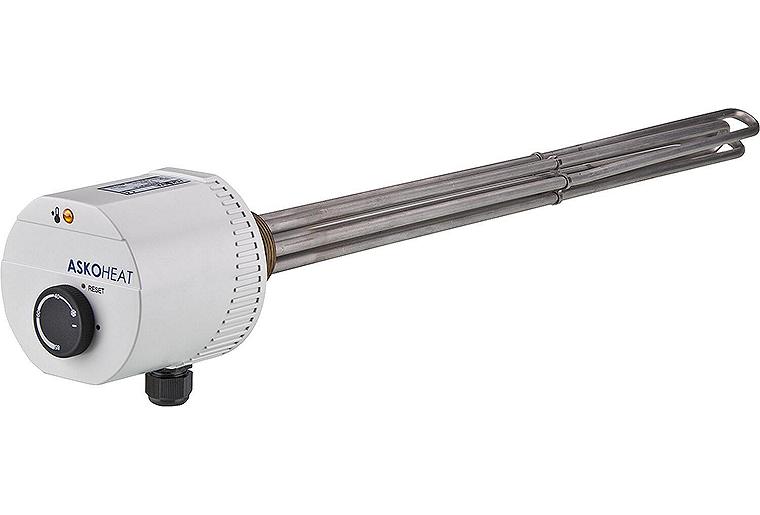 Einschraubheizkörper 2,0 KW 230V AC/3x400 V AC 11/2" Einbaulänge: 300mm