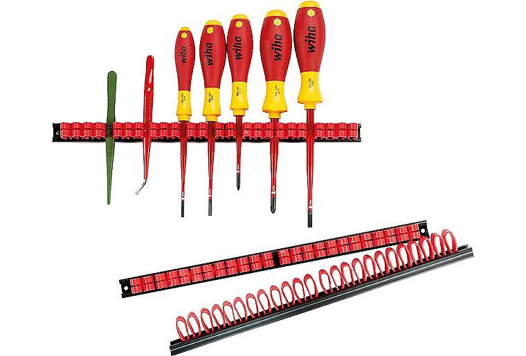 Klammerleisten-Set PARAT 3-teilig mit je 12 Doppelklammern Klammerleisten-Set PARAT 3-teilig mit je 12 Doppelklammern
