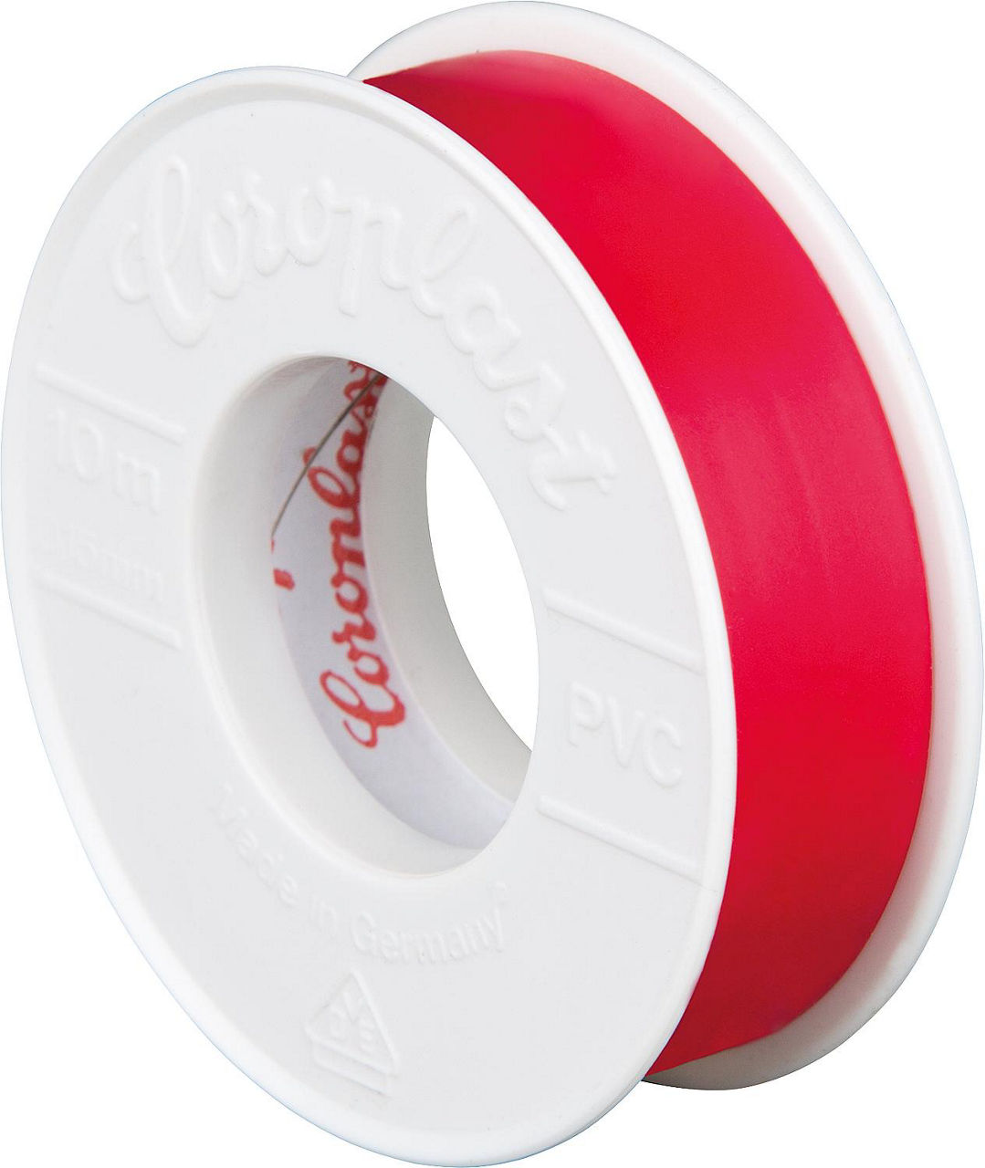 Elektroisolierband, rot Breite 15mm Länge 10mtr. / 1 Stk.