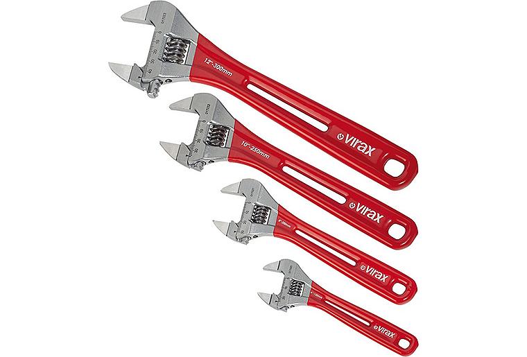 Rollgabelschlüssel mit schmalen Backen, W: 46mm