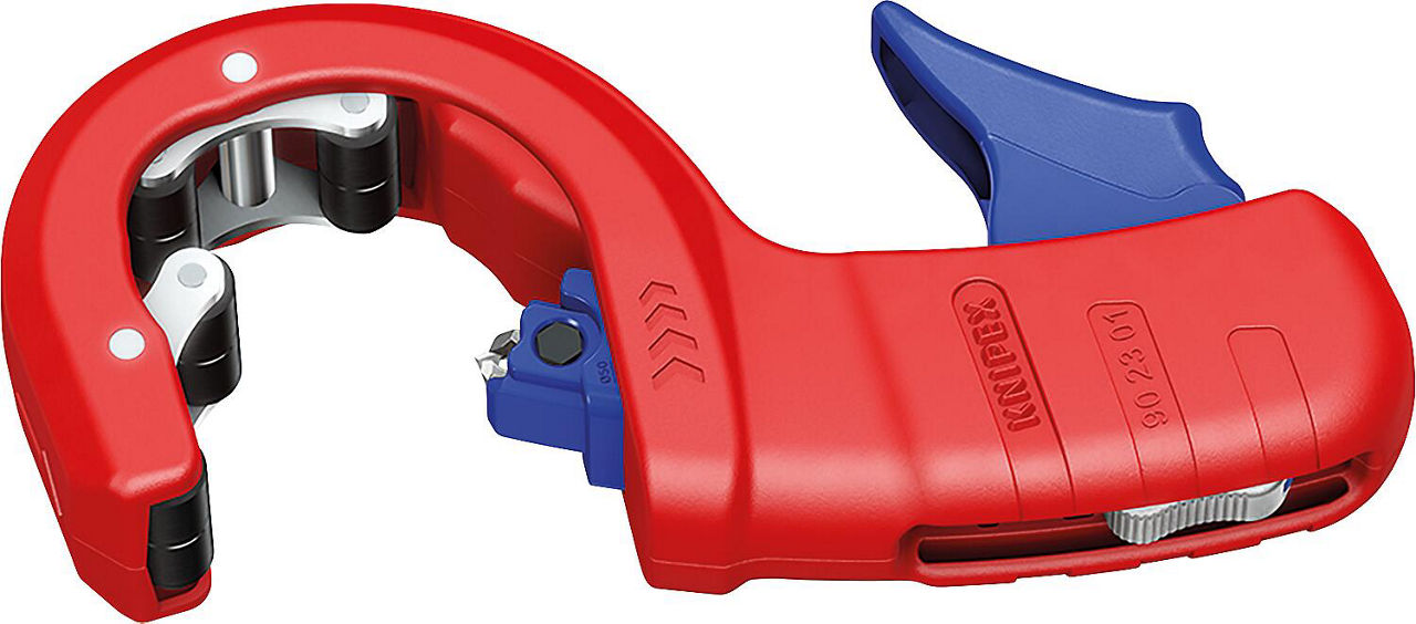 Rohrabschneider KNIPEX DP50 für Kunststoff-Abflussrohre Ø 32-50 mm Rohrabschneider KNIPEX DP50 für Kunststoff-Abflussrohre Ø 32-50 mm
