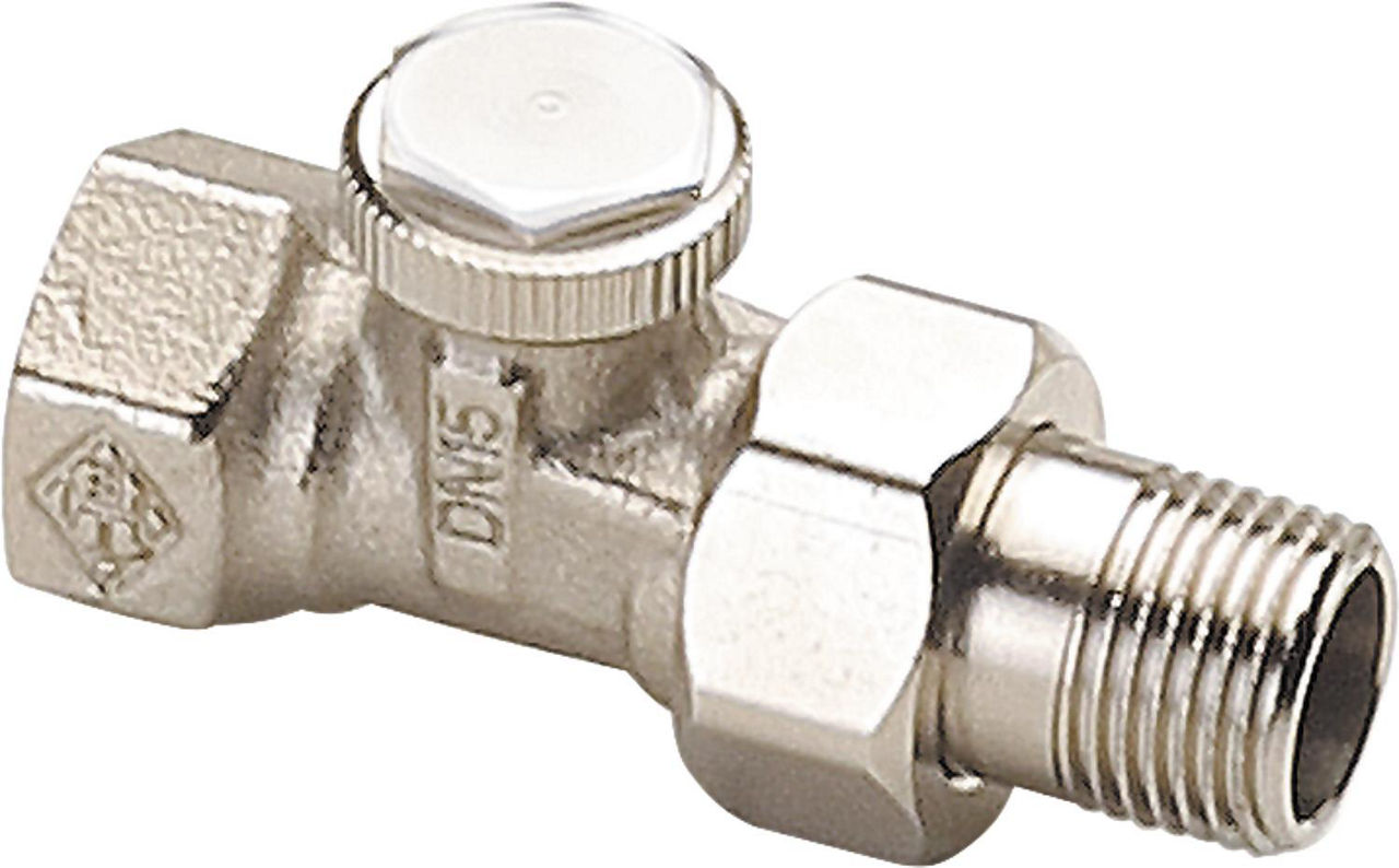 Rücklaufverschraubung IMI Regutec DN10 (3/8"), Durchgang Rücklaufverschraubung IMI Regutec DN10 (3/8"), Durchgang