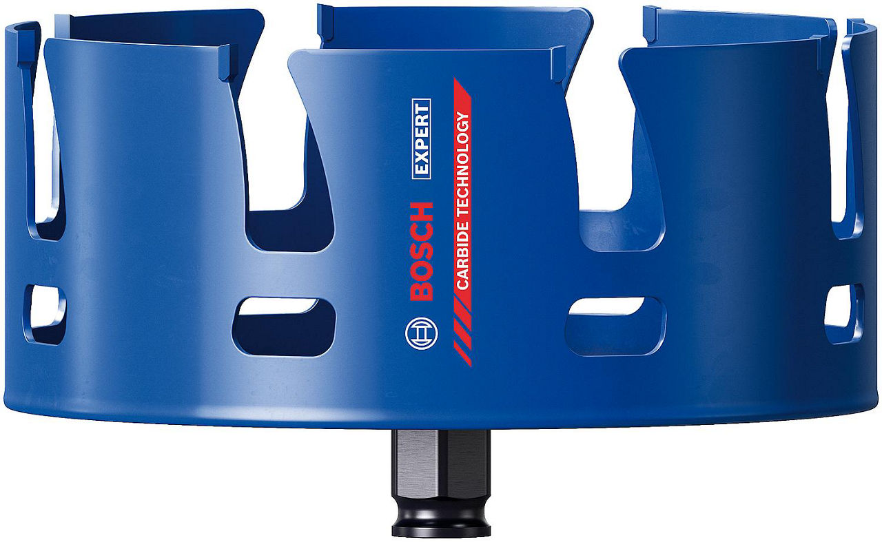 Lochsäge BOSCH® EXPERT ConstructionMaterial, mit PowerChange Plus Aufnahme Ø 159 mm, Arbeitslänge 60 mm